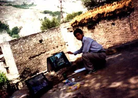 sichuan painting outside